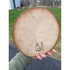 Vintage Native American Pyrography Wooden Wall Plaque Sign Flemish Art