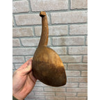 Antique Primitive 19th c. Wooden Carved Butter Paddle Scoop Kitchen Farmhouse