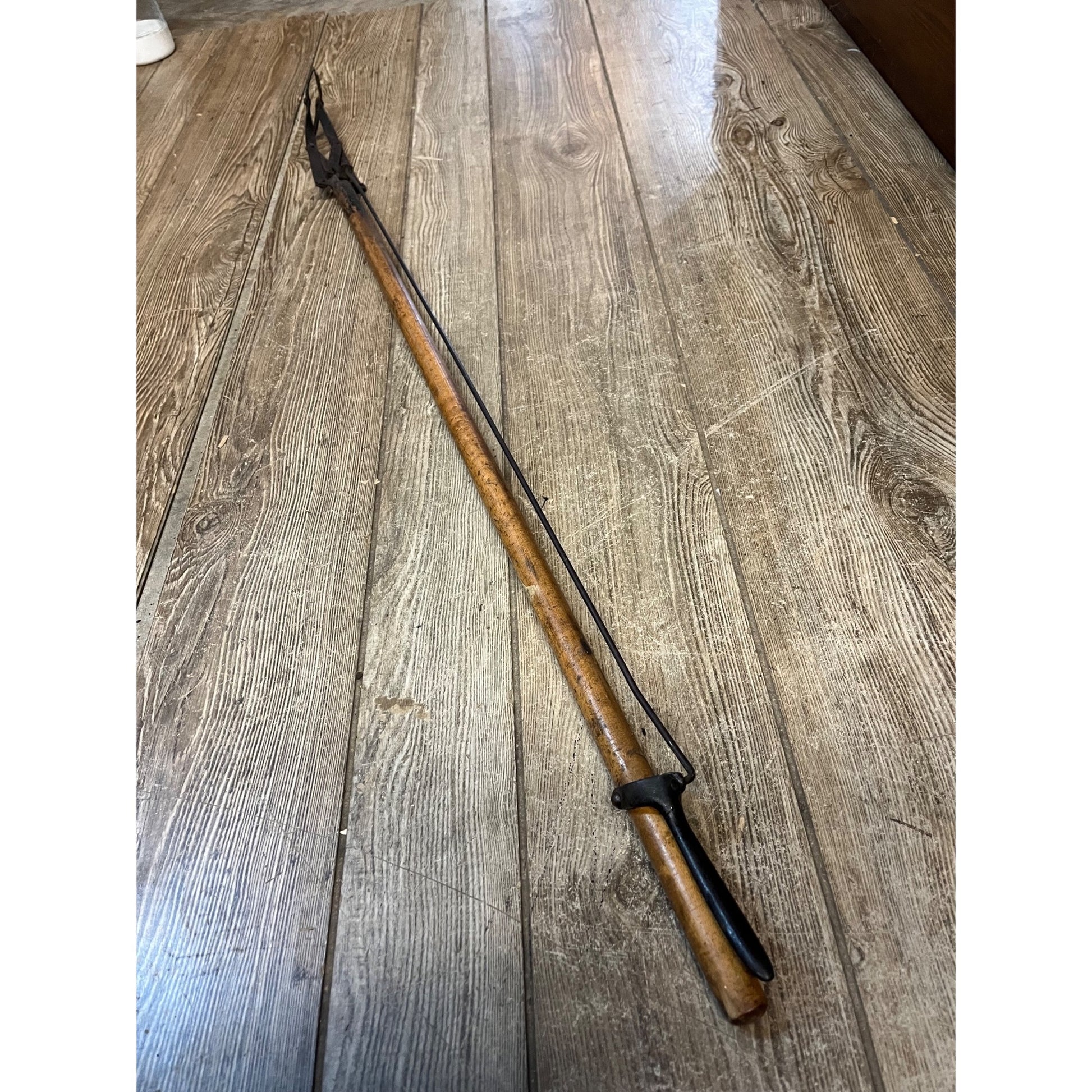 Antique 19th Century Wooden Department General Store Grabber 41.5" Long