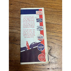 Vintage 1930s Wisconsin Standard Oil Red Crown Gas Service Station Road Map WI