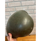 Original WWII British Army Turtle Steel Pot Helmet WW2 World War 2 -- No Liner