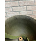 Original WWII British Army Turtle Steel Pot Helmet WW2 World War 2 -- No Liner