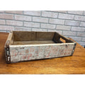Vintage 7UP Seven-UP Wooden Soda Bottle Carrier Case Crate Sheboygan Wis