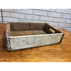 Vintage 7UP Seven-UP Wooden Soda Bottle Carrier Case Crate Sheboygan Wis
