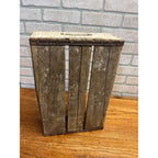 Vintage 7UP Seven-UP Wooden Soda Bottle Carrier Case Crate Sheboygan Wis