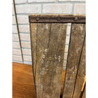 Vintage 7UP Seven-UP Wooden Soda Bottle Carrier Case Crate Sheboygan Wis