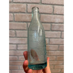 Vintage c1930s Chilton Bottling Works Wis Soda Bottle 7oz Wisconsin WI Aqua