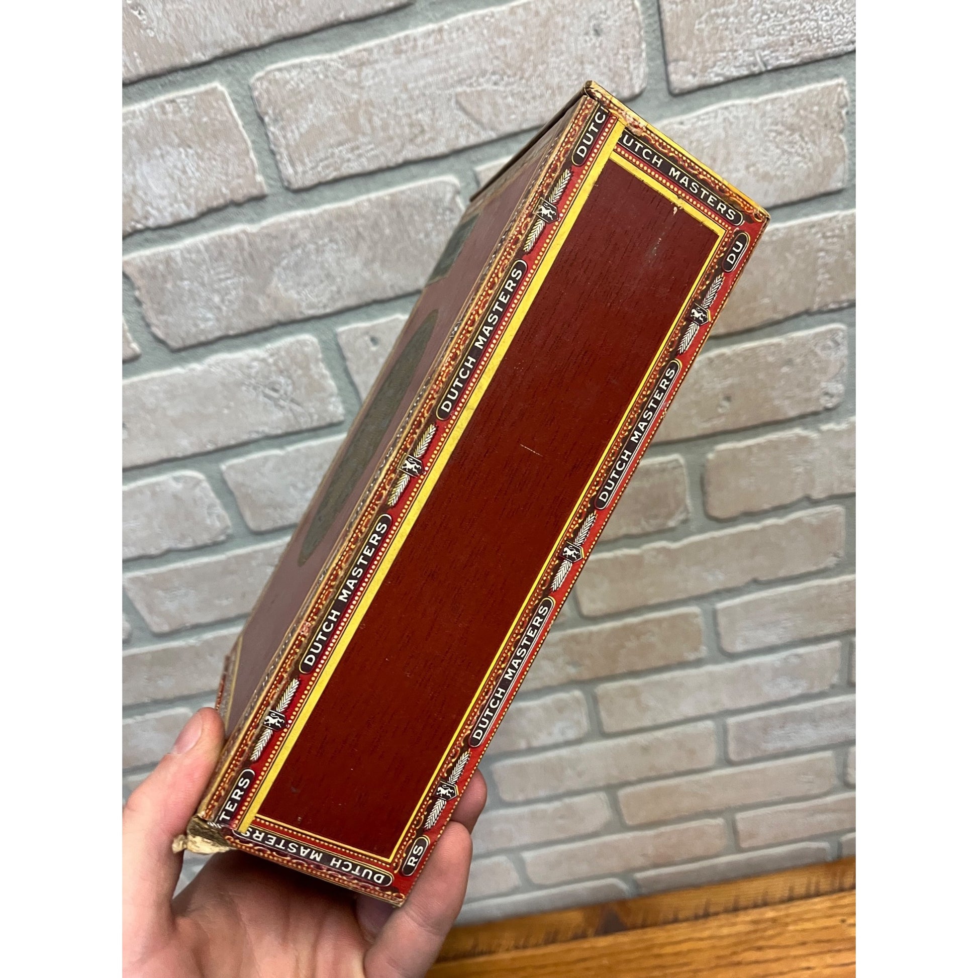 Vintage Dutch Masters Cigars Advertising Box Empty Consolidated Cigar Corp