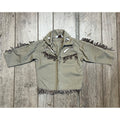 Vintage 1950s Child's Play Jacket Davy Crockett Western Wolf of Waco Ace Gilman