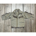 Vintage 1950s Child's Play Jacket Davy Crockett Western Wolf of Waco Ace Gilman