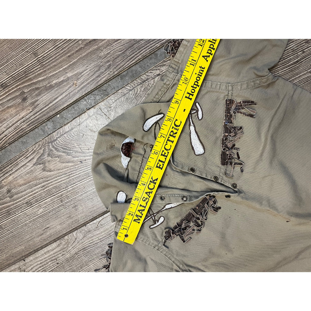 Vintage 1950s Child's Play Jacket Davy Crockett Western Wolf of Waco Ace Gilman