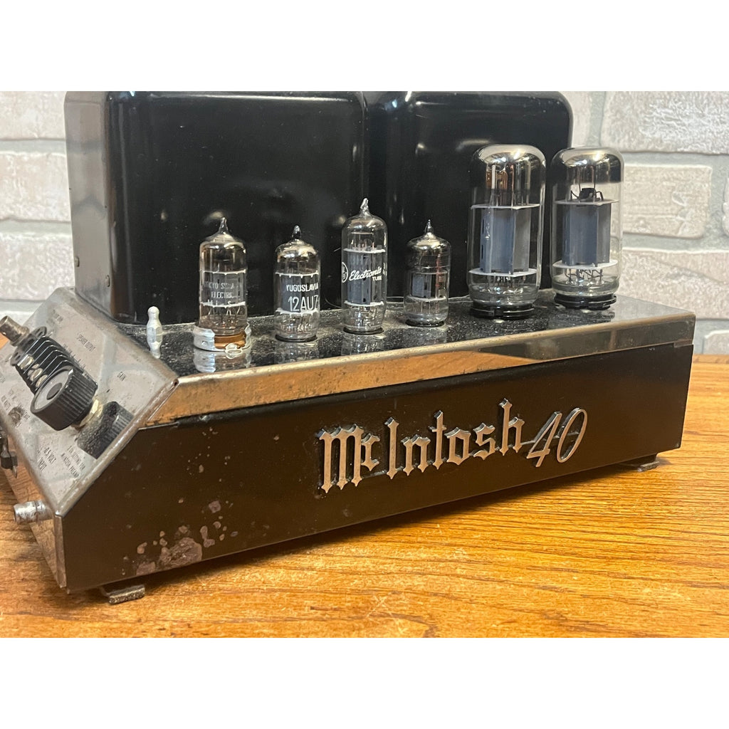 Vintage McIntosh MC 40 Tube Power Amp Amplifier - As-Is - For Repair MC40