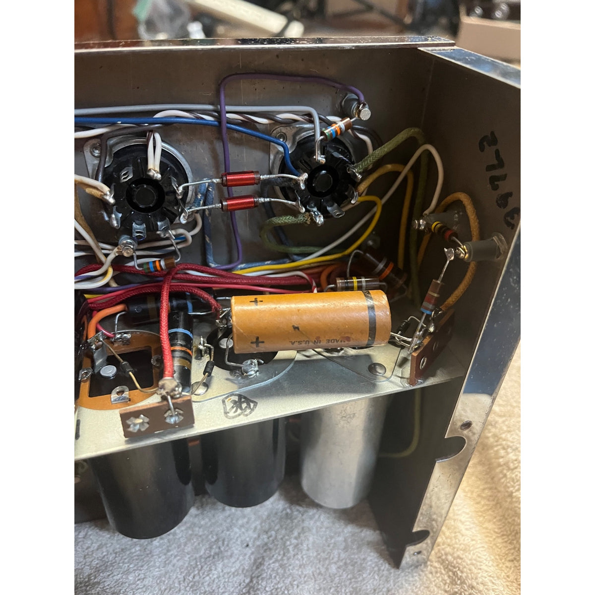 Vintage McIntosh MC 40 Tube Power Amp Amplifier - As-Is - For Repair MC40
