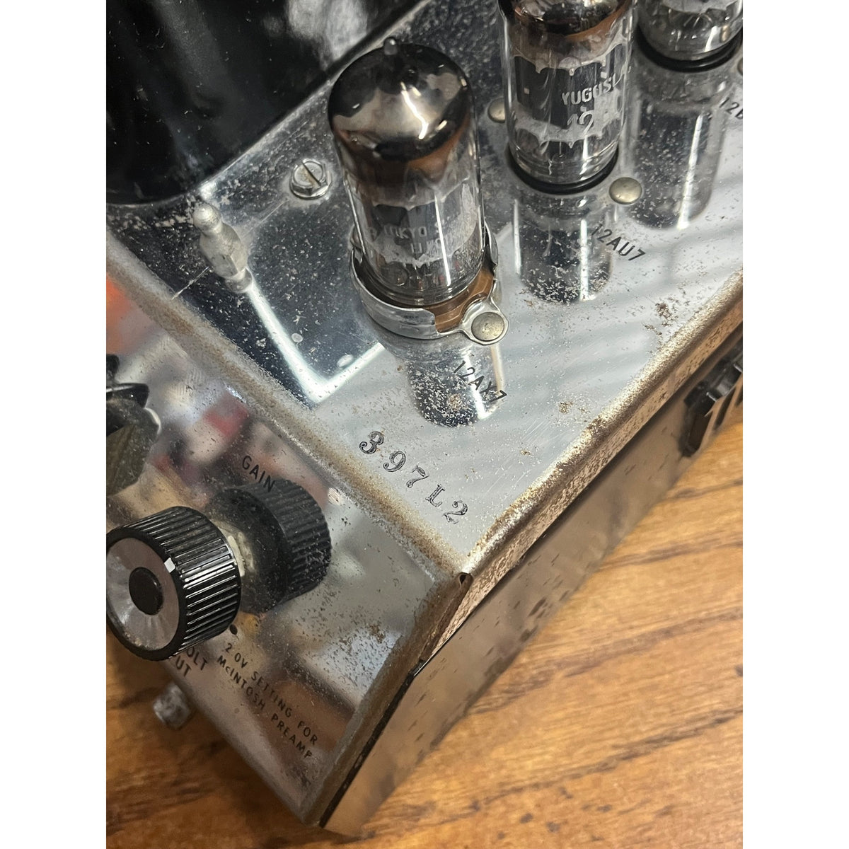 Vintage McIntosh MC 40 Tube Power Amp Amplifier - As-Is - For Repair MC40
