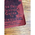 1929 Illustrated Guide to Edinburgh Andrew Elliot Antique Book Scotland Travel