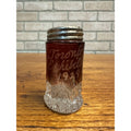 1929 Canadian National Exhibition Toronto Ruby Red Flash Salt Shaker Single Glass