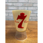Vintage 1960s Seagram's Seven Crown Whiskey Stir Swizzle Cocktail Stick Holder