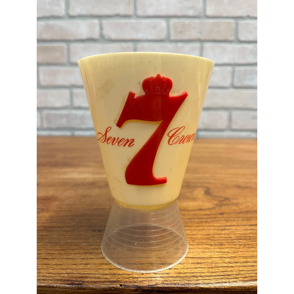 Vintage 1960s Seagram's Seven Crown Whiskey Stir Swizzle Cocktail Stick Holder