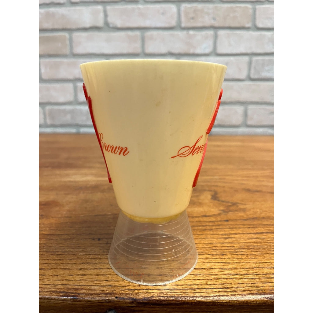 Vintage 1960s Seagram's Seven Crown Whiskey Stir Swizzle Cocktail Stick Holder