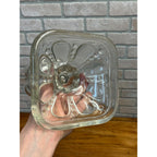 Antique Victorian EAPG Kings Crown Kerosene Oil Lamp w/ White Flame Light Burner