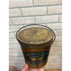 Vintage Swift's Silverleaf Brand Lard Bucket Tin Pail Advertising