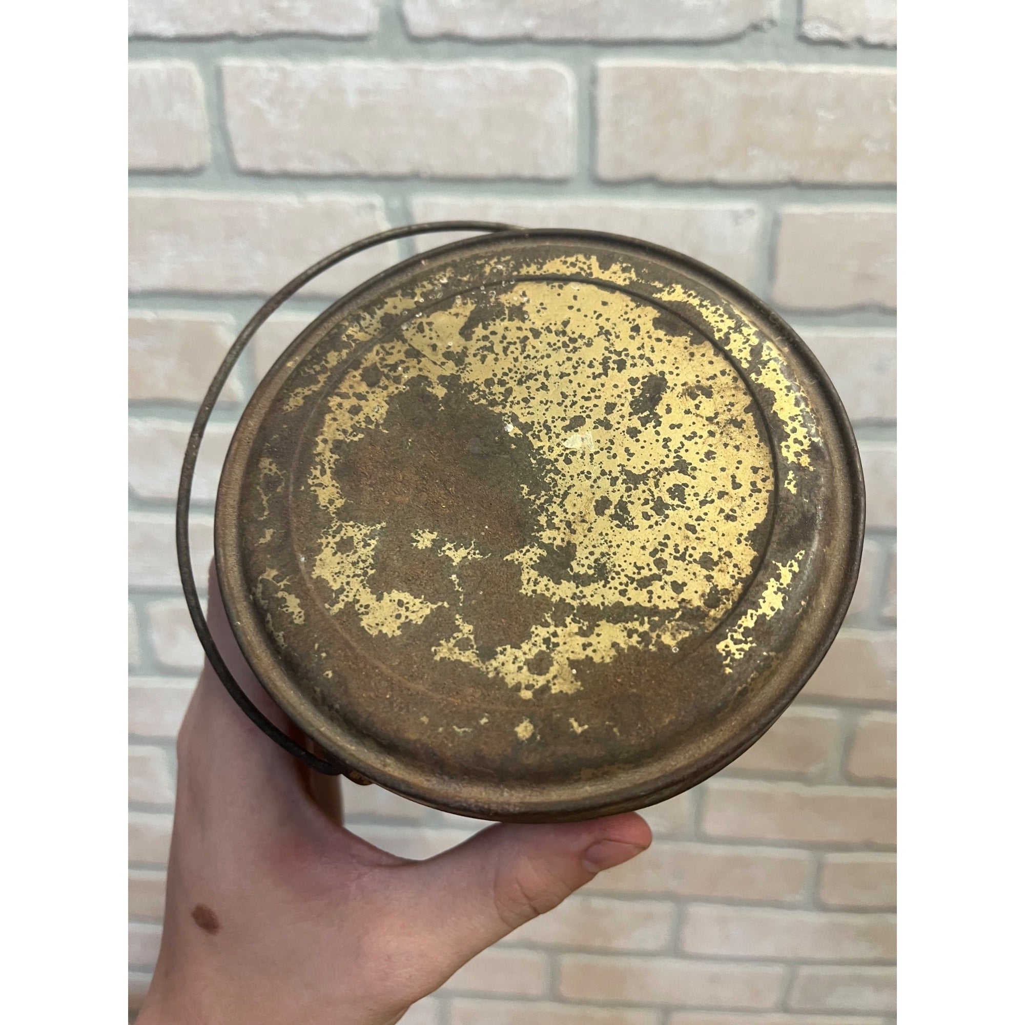 Vintage Swift's Silverleaf Brand Lard Bucket Tin Pail Advertising