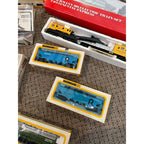 Bachmann HO Train Lot Burlington Fiesel Loco, Santa Fe Continental Express ++