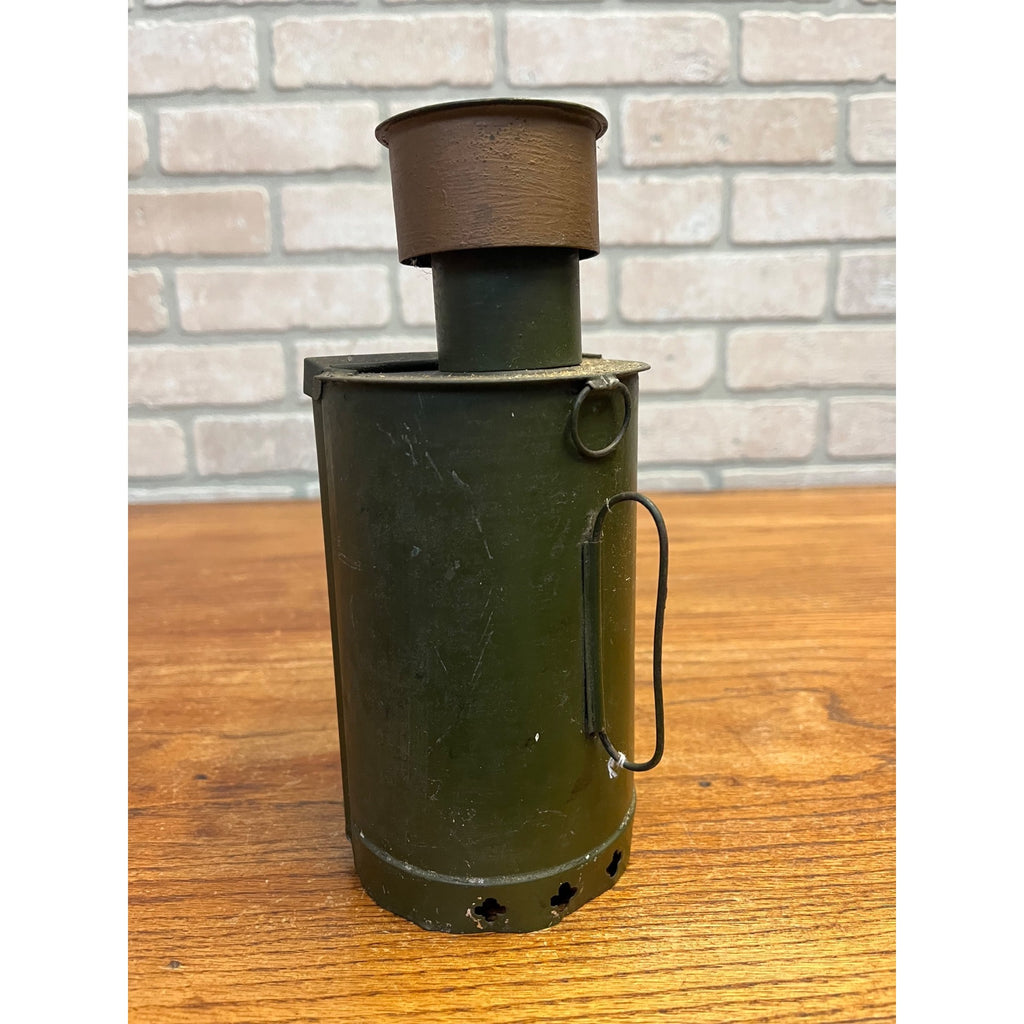 Antique 1900s Copper Photographer's Dark Room Candle Light Lamp Lantern