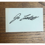 Juan Castillo Signed Autographed Cut Index Card Milwaukee Brewers