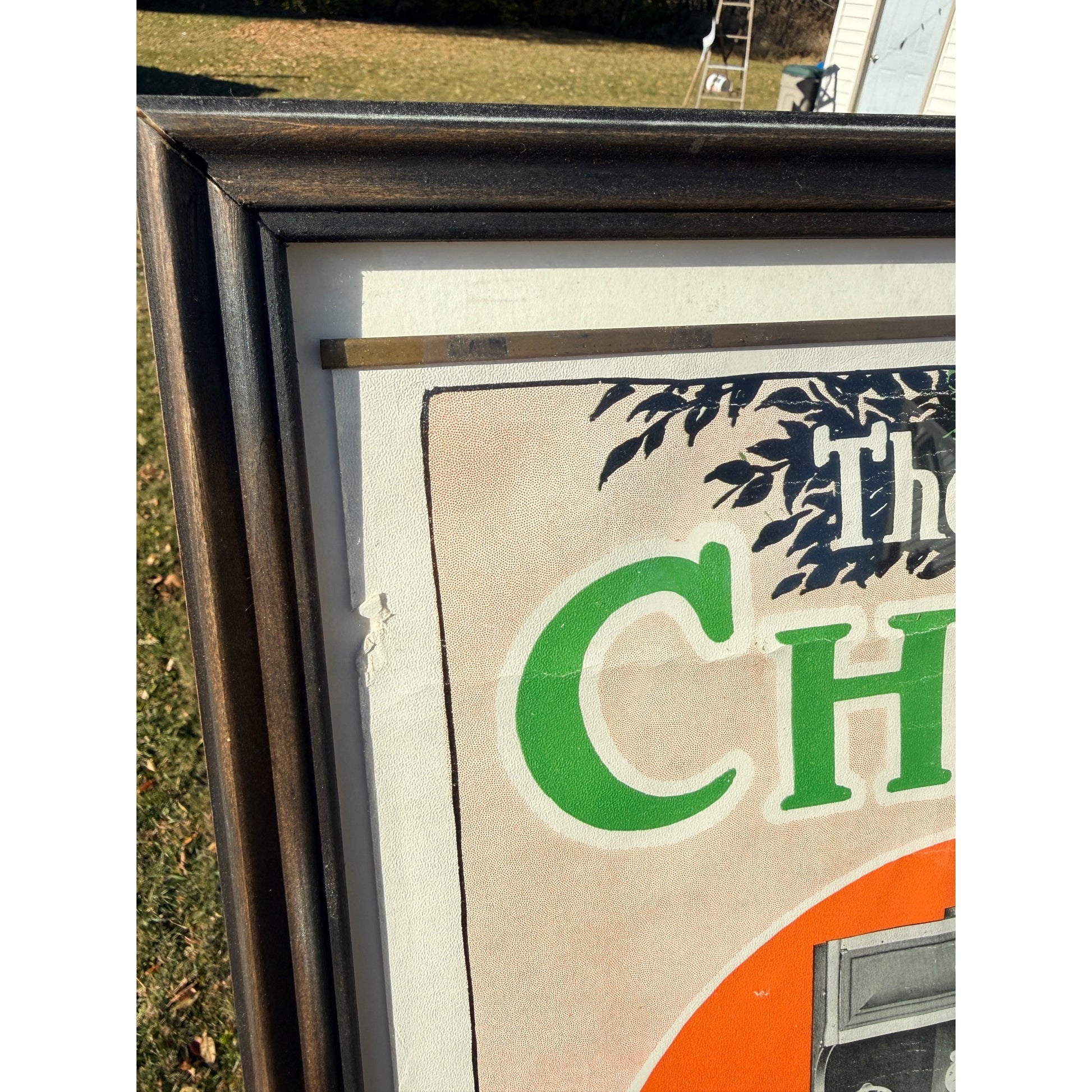 Vintage Champion Gas & Coal Range Stove Co. Cleveland Advertising Sign 1930s