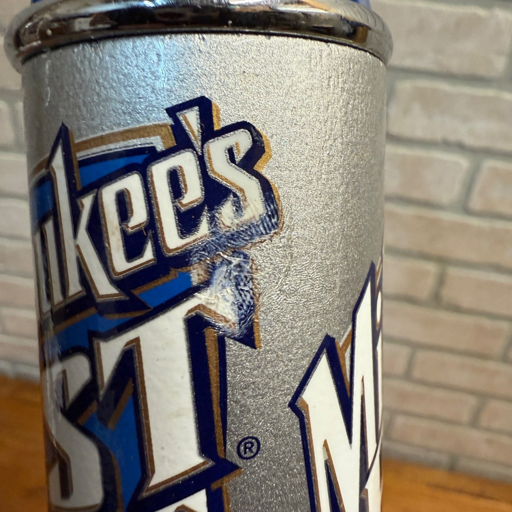 Milwaukee's Miller Best Light 12” Vintage Beer Tap Handle Knob Blue