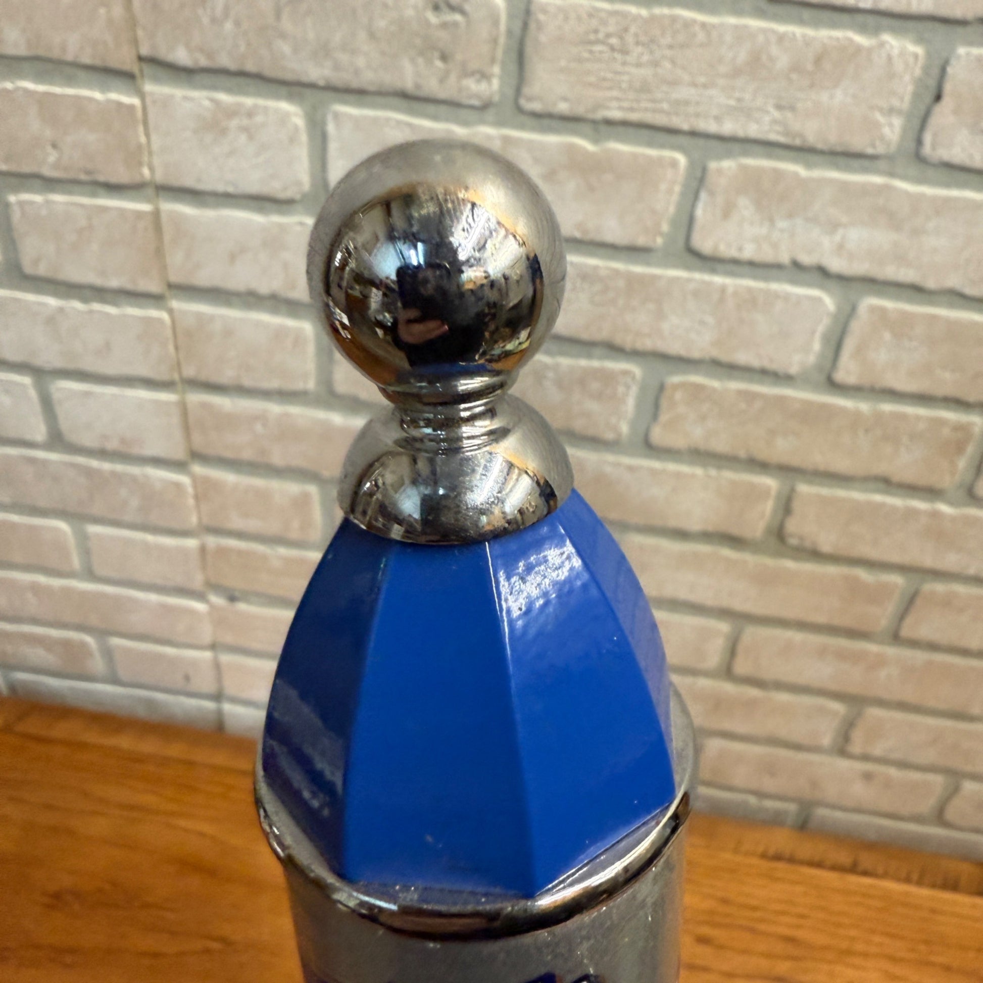 Milwaukee's Miller Best Light 12” Vintage Beer Tap Handle Knob Blue