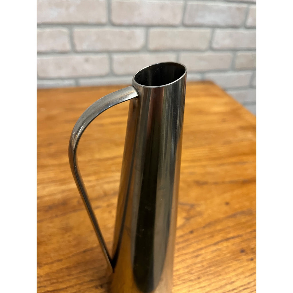 Vintage MCM Gabis Swedish Modern Stainless Cocktail Pitcher Sleek Modernist