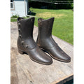 Antique Victorian Cast Iron Button Boot Shoe Forms Store Display Mannequin Lasts Pair