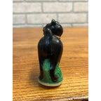 Vintage 1930s Halloween Black Cat Celluloid Rattle Toy Antique Early