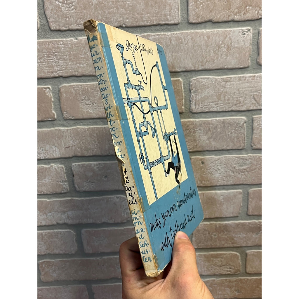1959 Make Your Own Monstrosities With Tooth & Nail George Daniels Vintage Book
