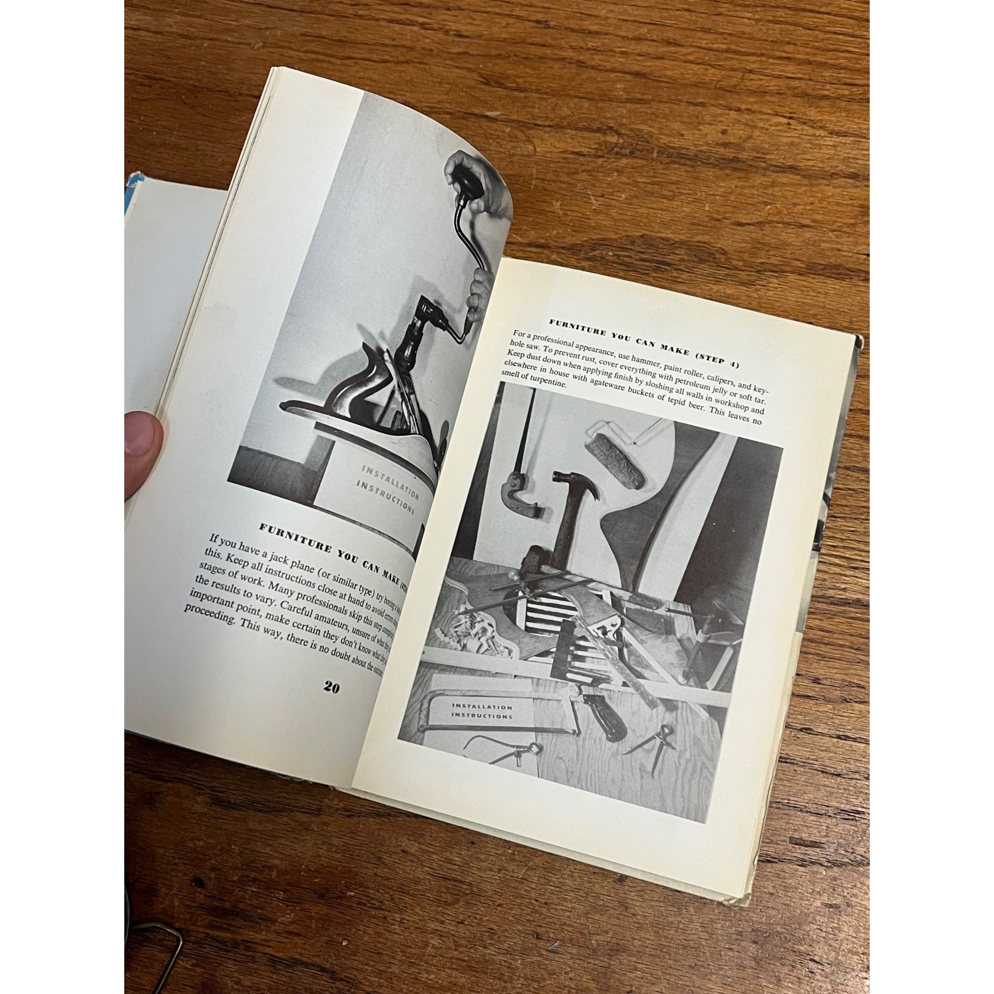 1959 Make Your Own Monstrosities With Tooth & Nail George Daniels Vintage Book