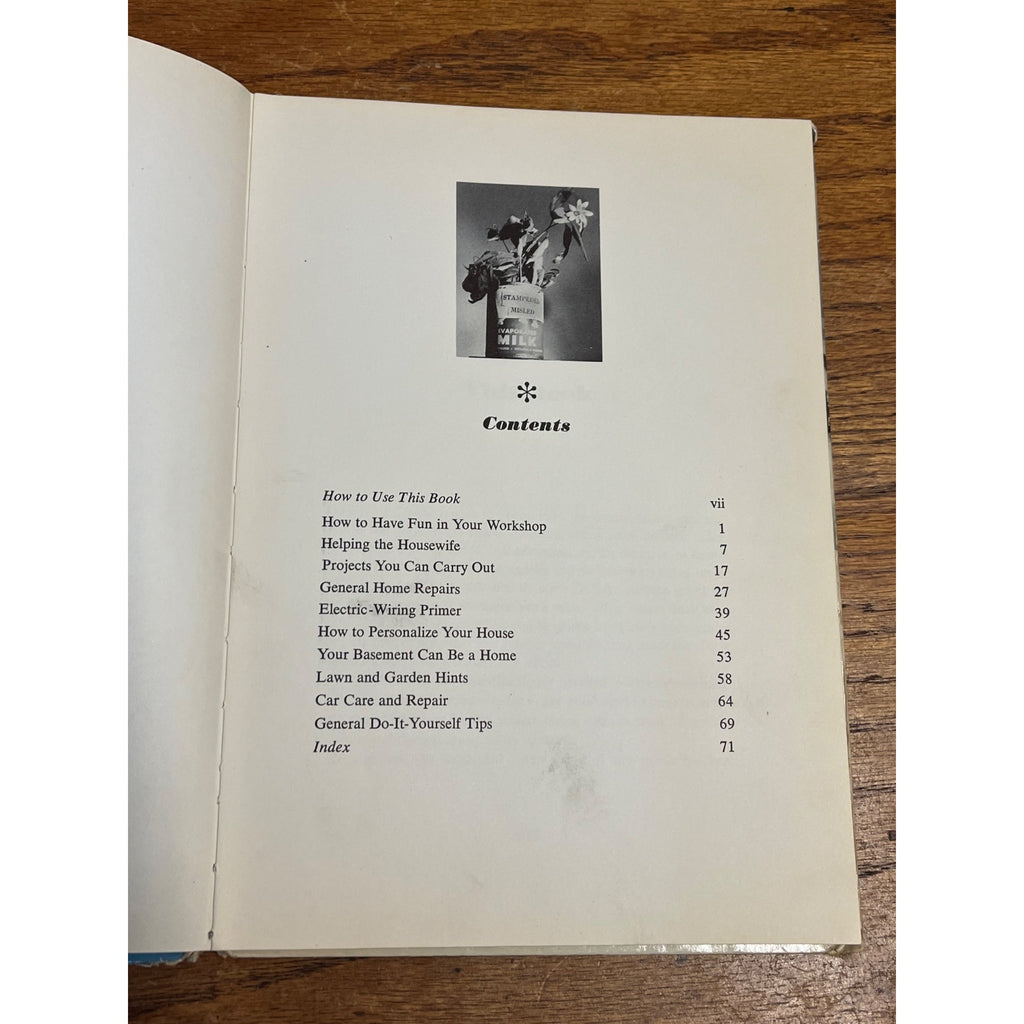 1959 Make Your Own Monstrosities With Tooth & Nail George Daniels Vintage Book