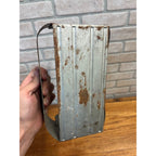 Vintage 1940's Pepsi Cola Double Dot Soda Embossed Metal 6 Bottle Carrier