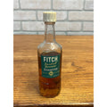 Vintage Fitch Dandruff Remover Shampoo Amber Glass Bottle Barber Shop Display