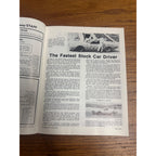 1976 Governor's Cup 250 Mile Race National Championship Souvenir Program Wisconsin