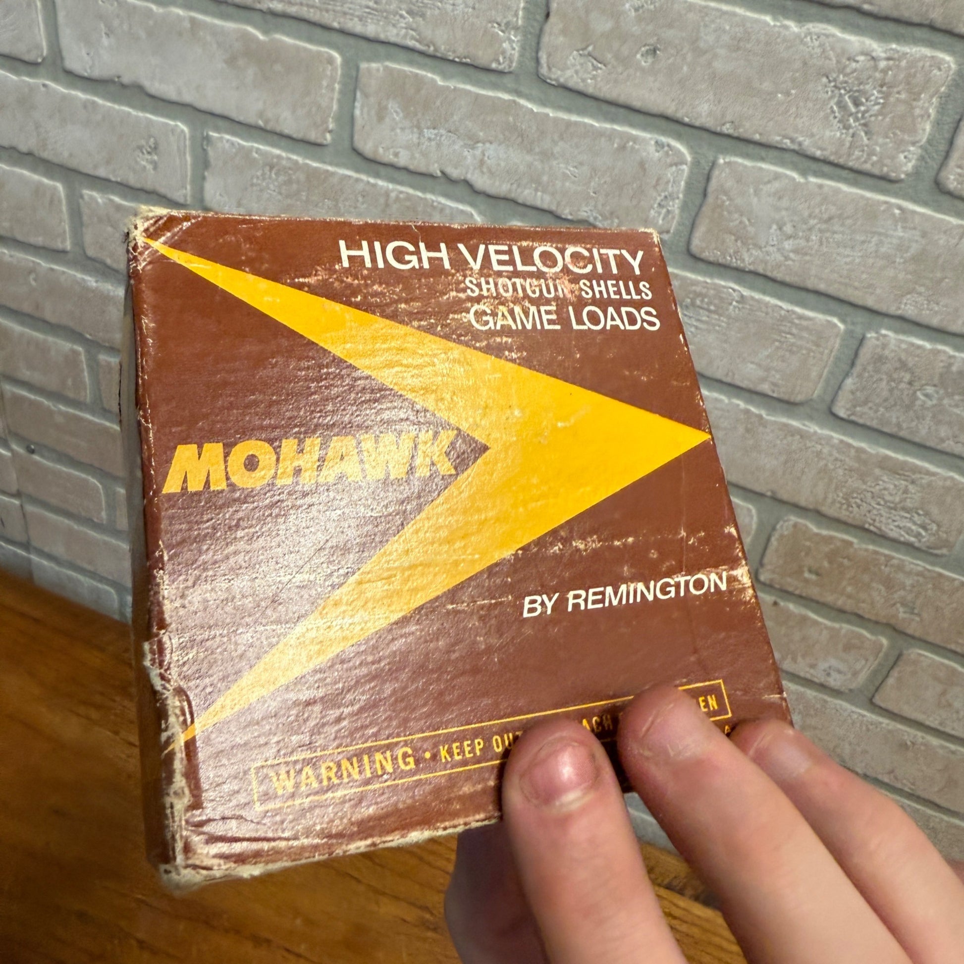 Empty Remington Mohawk 12 Ga Game Loads Ammo Shell Box