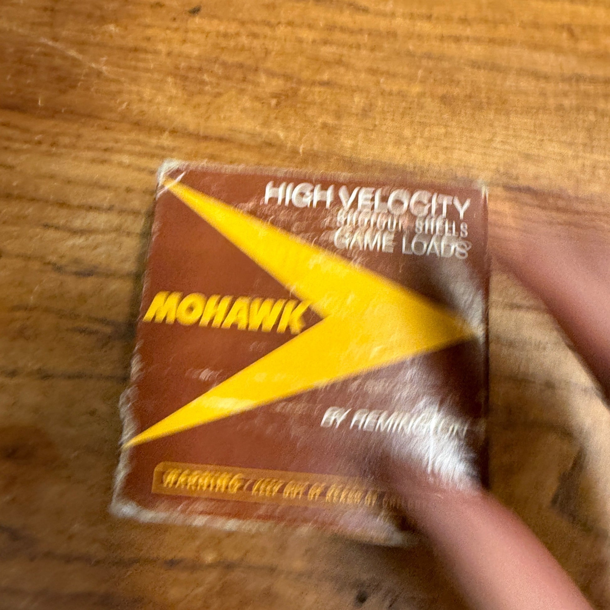 Empty Remington Mohawk 12 Ga Game Loads Ammo Shell Box