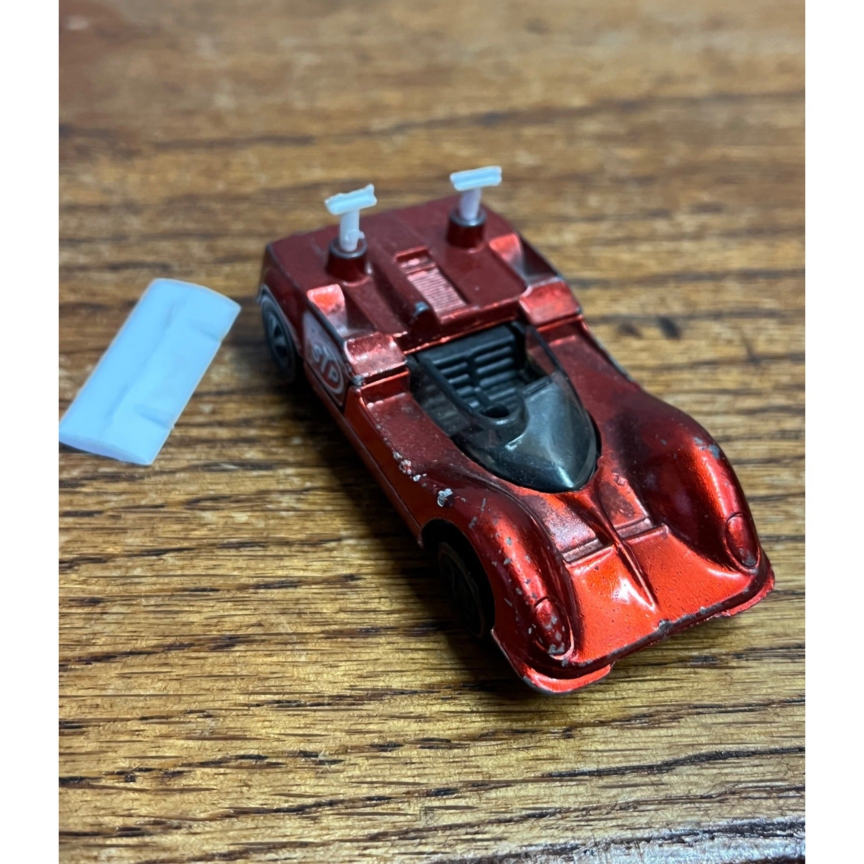 Vintage Hot Wheels Redline 1968 Red Chaparral 2G  -- READ