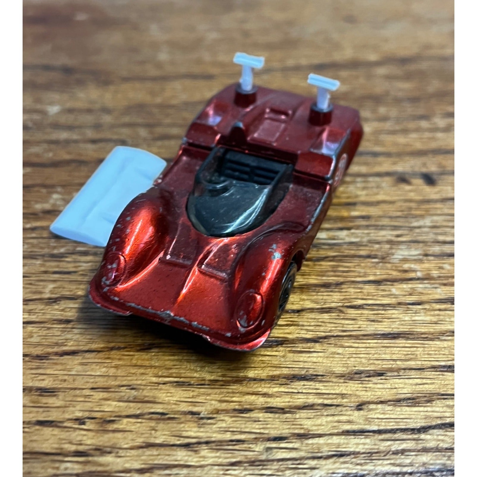 Vintage Hot Wheels Redline 1968 Red Chaparral 2G  -- READ