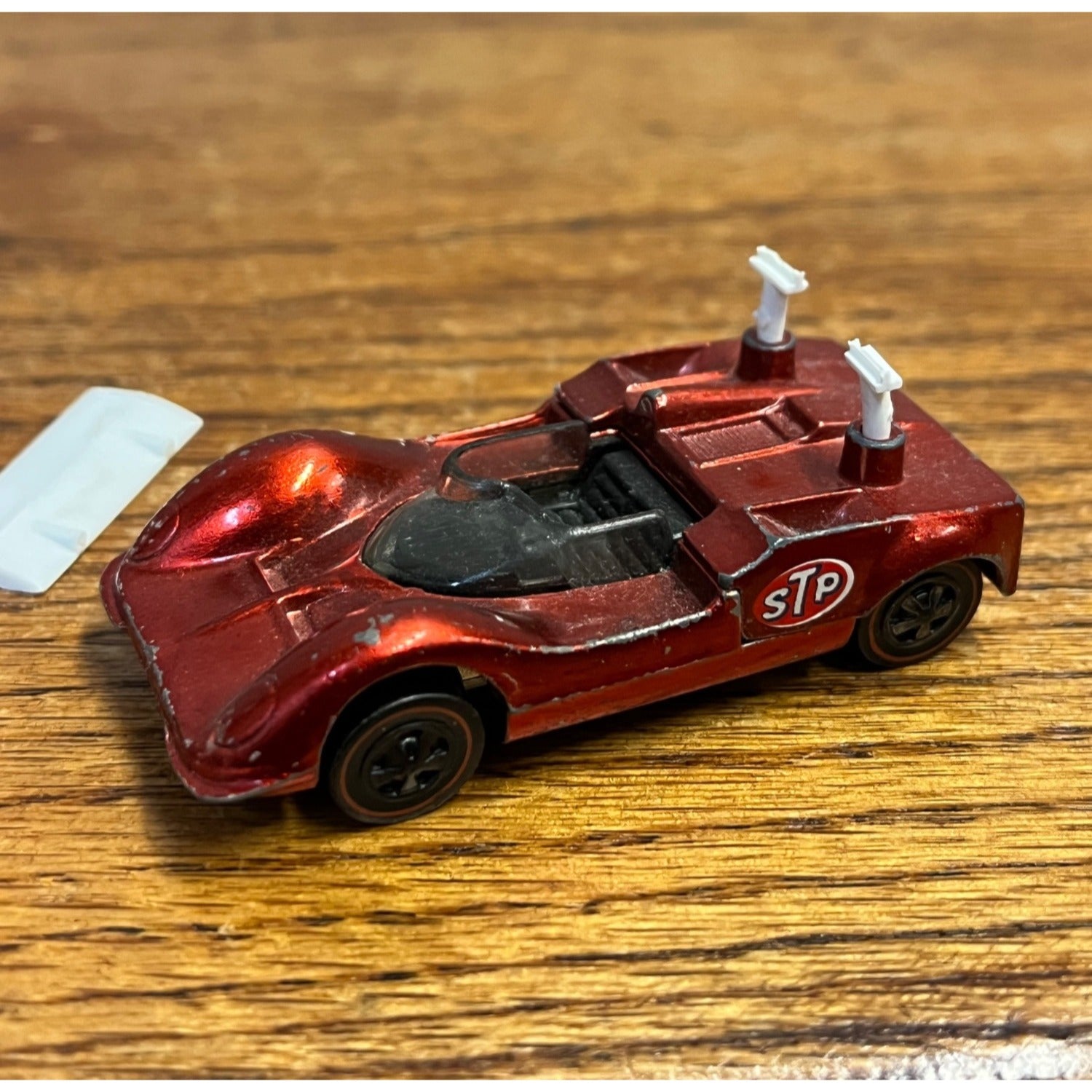 Vintage Hot Wheels Redline 1968 Red Chaparral 2G  -- READ