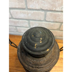 CHICAGO MILWAUKEE RAILROAD LANTERN BELL BOTTOM w/ Northwestern Globe C.M.& St. P. Ry 1895