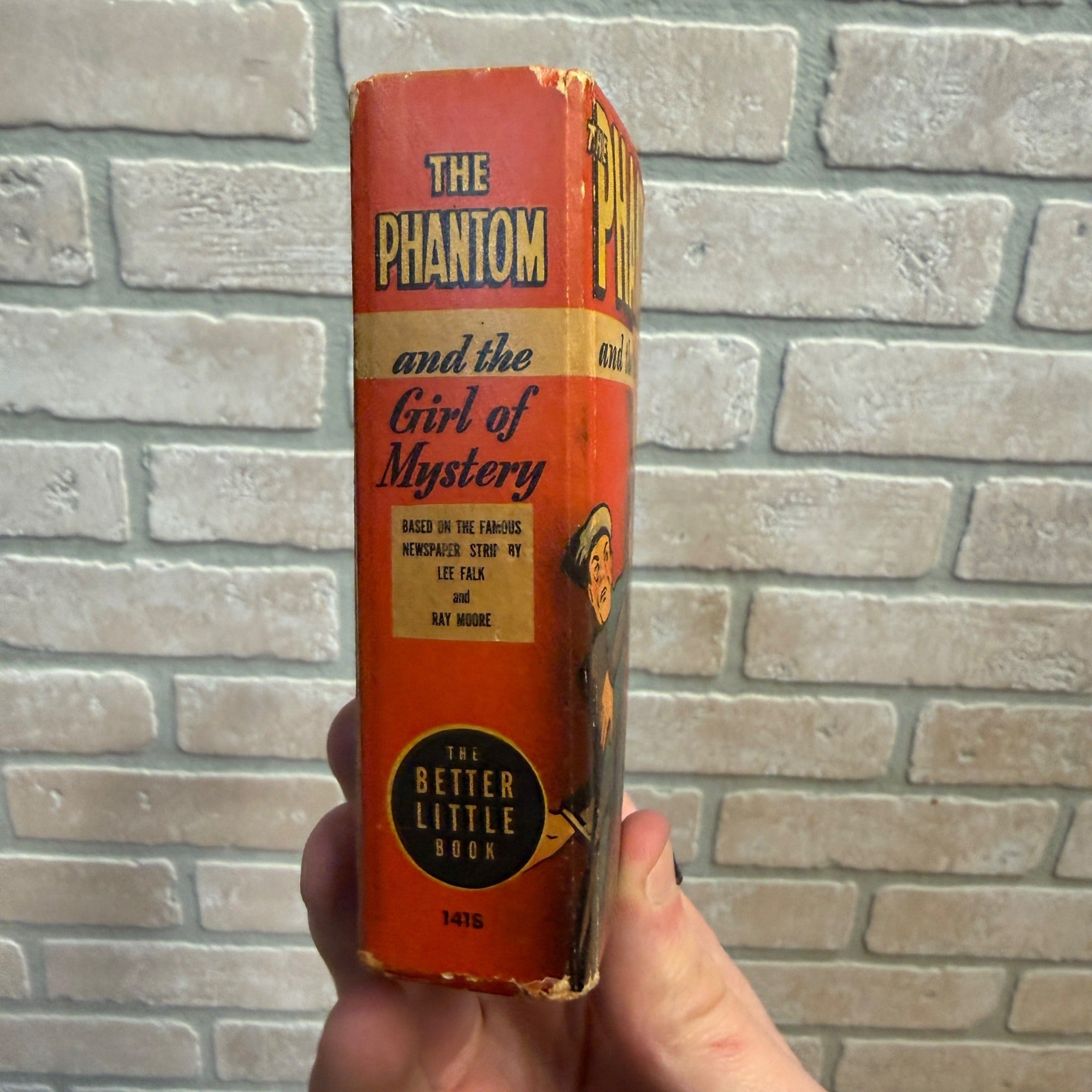 Big Little Book #1416 The Phantom & the Girl of Mystery  -  Fine Condition