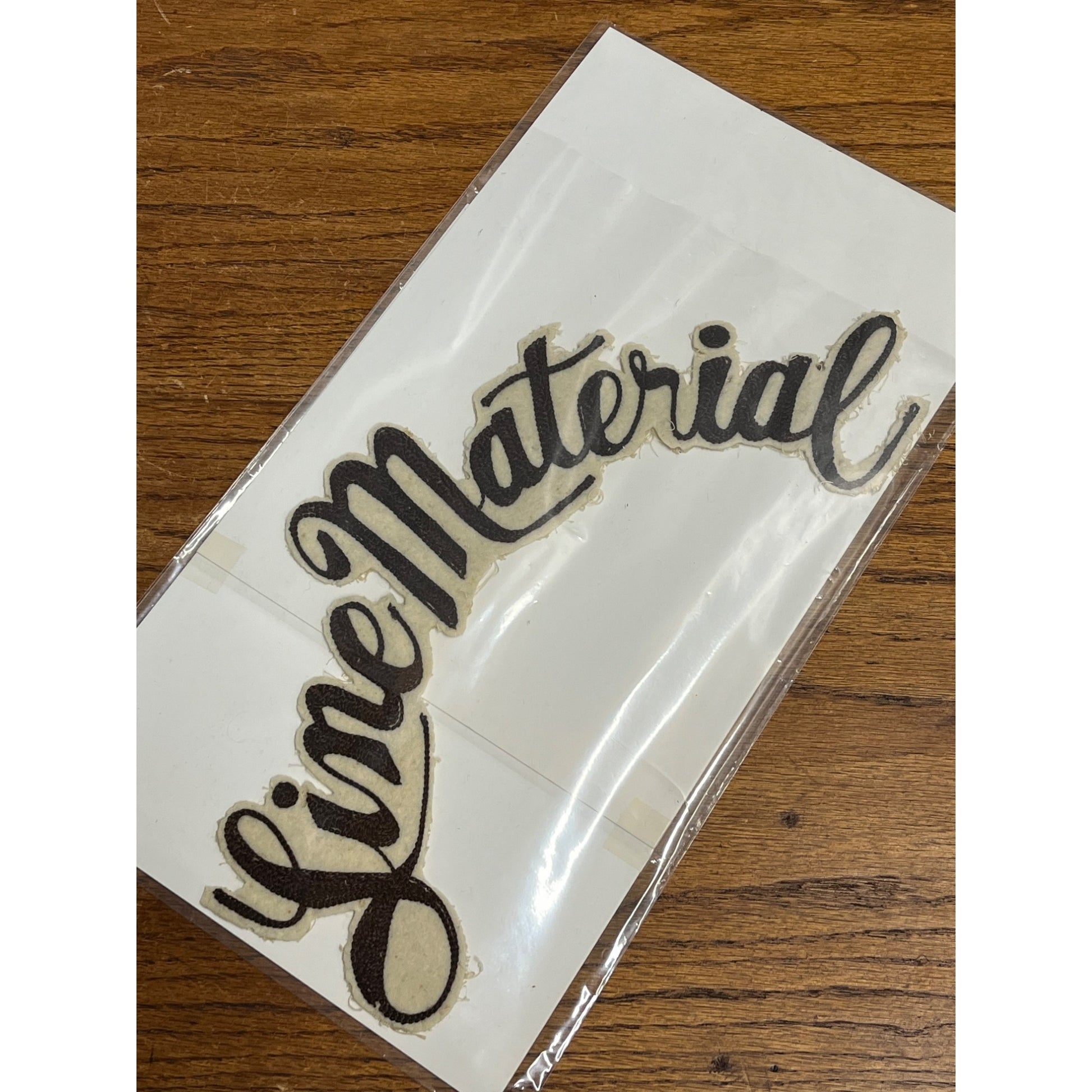 Vintage Line Material Company West Bend Wisconsin Jumbo Jacket Patch