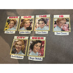 RARE Rheingold Beer Banner Advertising Pennants Miss 1957 Store Display Sign